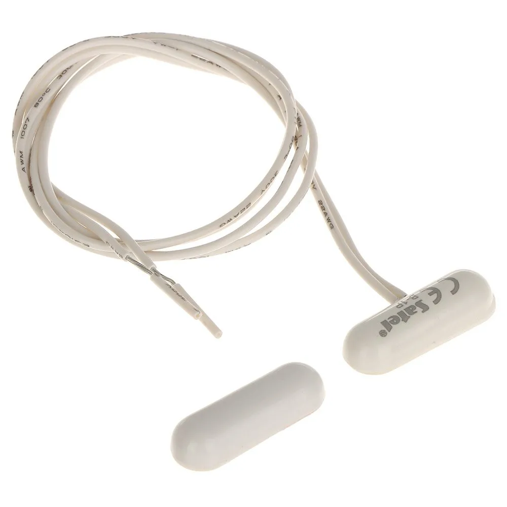 Contact magnetic lateral Satel B-1P, aparent, alb