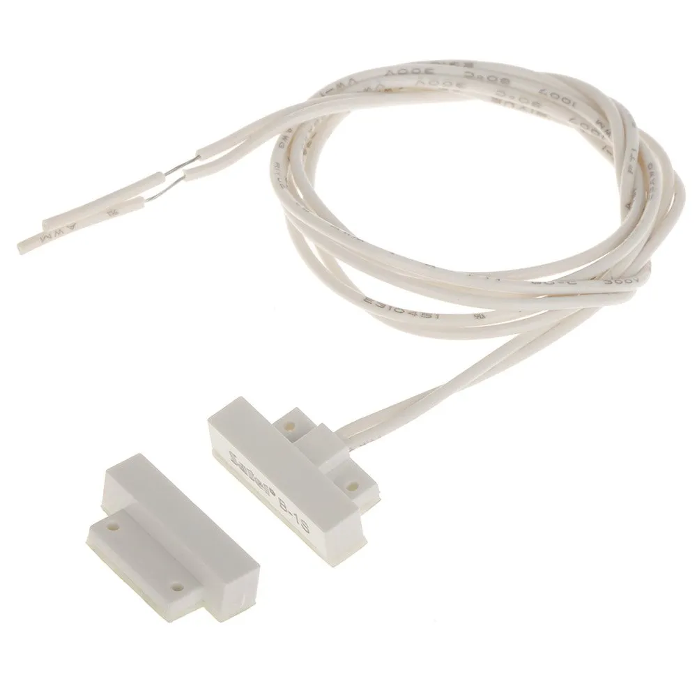 Contact magnetic lateral Satel B-1S, aparent, alb