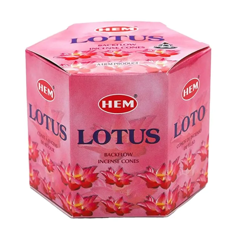 Conuri Parfumate Backflow, Lotus