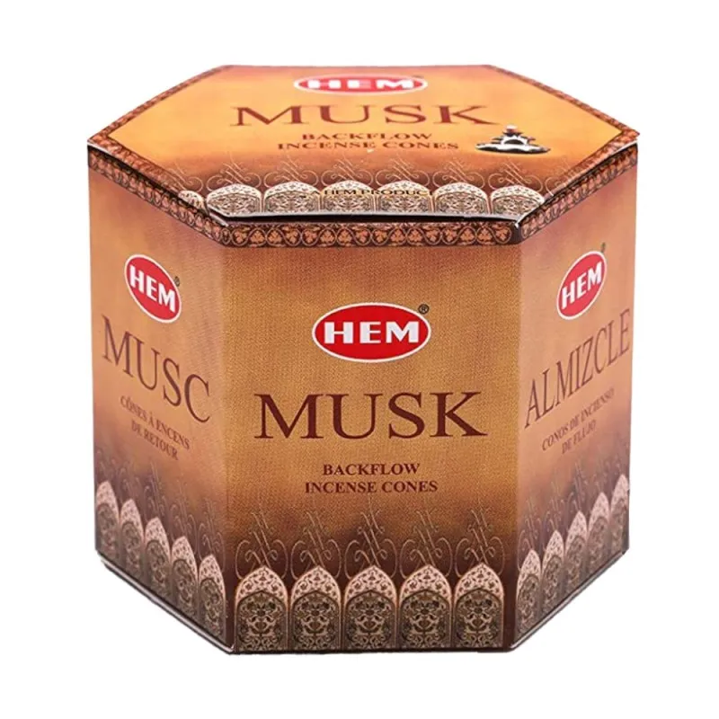 Conuri Parfumate Backflow, Musk