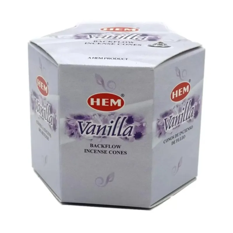 Conuri Parfumate Backflow, Vanilie
