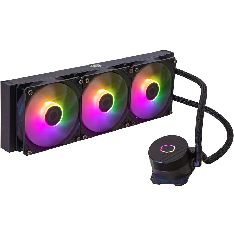 COOLER&nbsp;MASTER Cooler procesor Cooler MasterLiquid 360L Core aRGB, 3x 120mm, Negru
