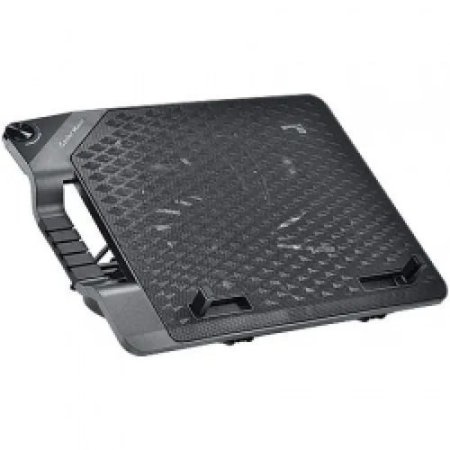 COOLER&nbsp;MASTER Stand notebook COOLER MASTER 17'. - NOTEPAL ERGOSTAND III, 1* fan 230mm, 4* USB & mini USB & micro U