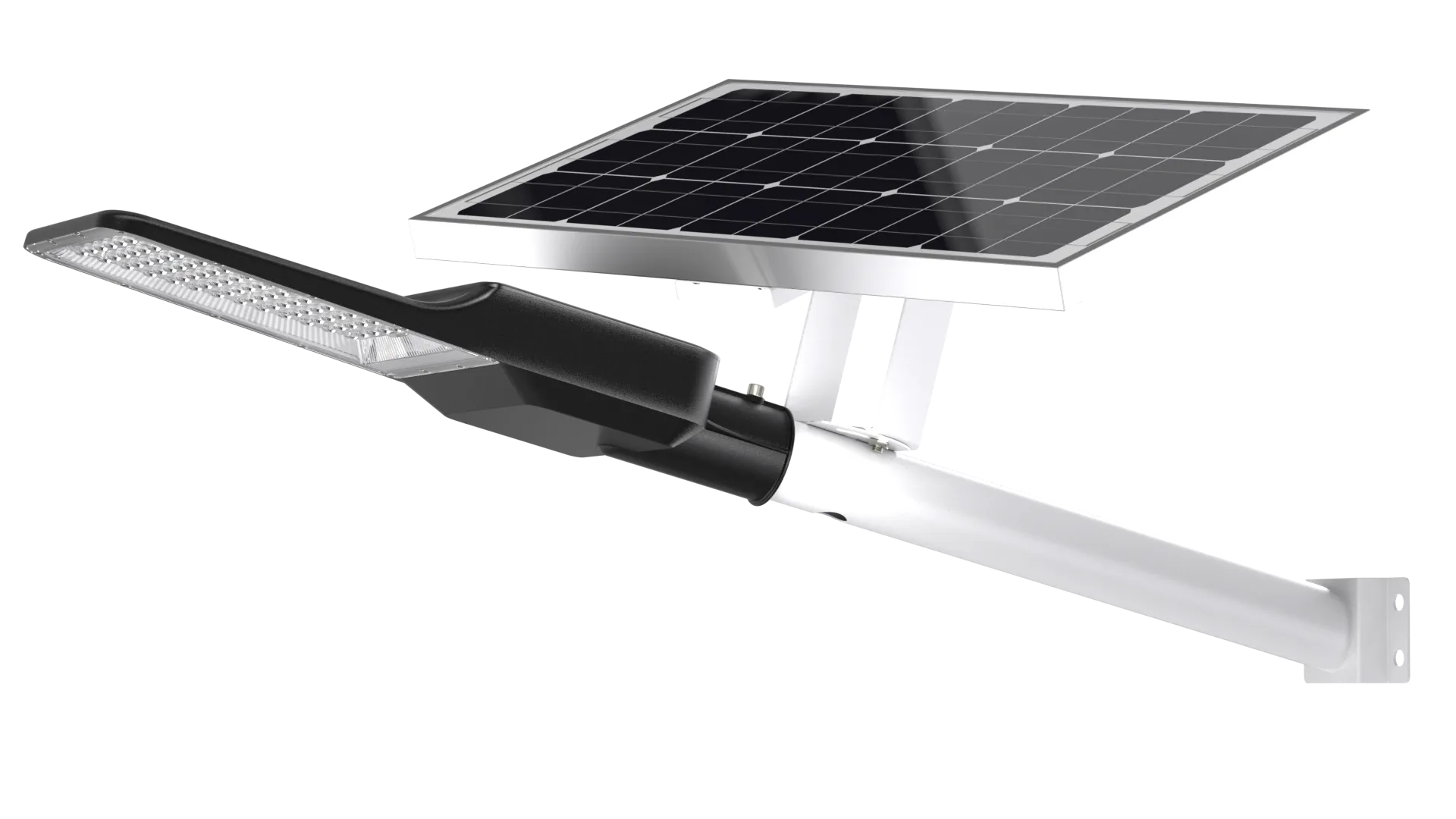 corp iluminat stradal led panou solar 300w 4000lm 6400k, novelite