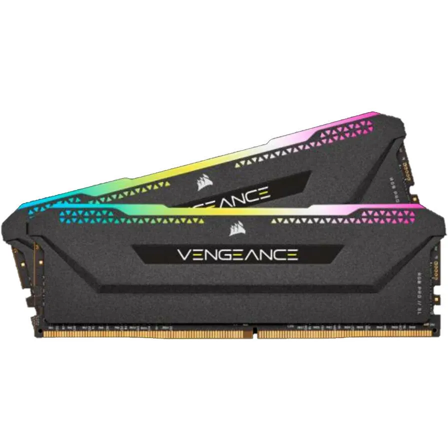 CORSAIR Memorie Corsair Vengeance RGB Pro SL Black for AMD Ryzen 32GB (2x16GB) DDR4 3200MHz CL16 1.35V Dual Channel Kit