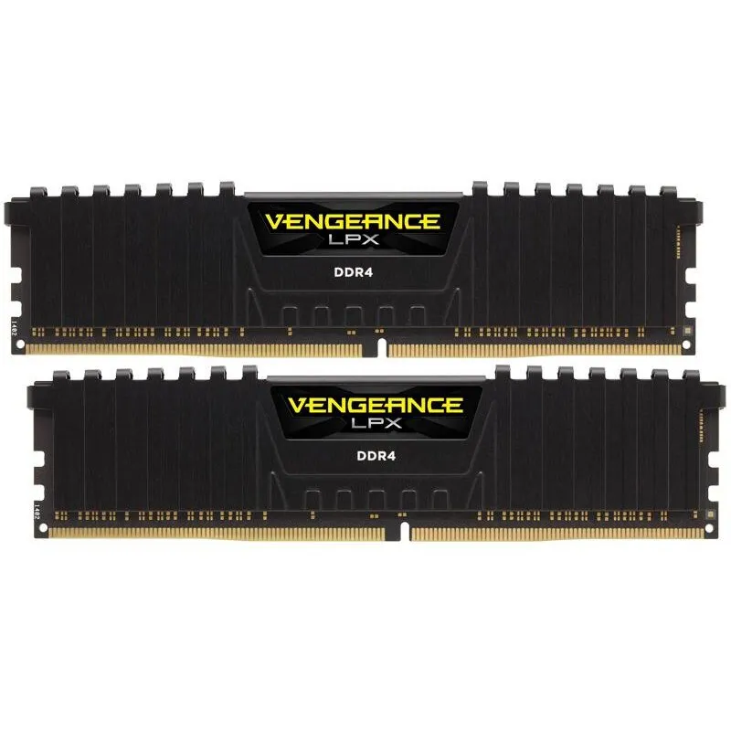 CORSAIR Memorie RAM Corsair Vengeance LPX Black 16GB DDR4 3000MHz CL16 Dual Channel Kit