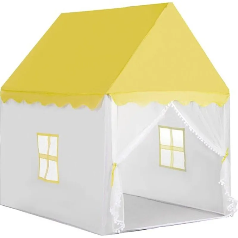 Cort Joaca pentru Copii, 125 x 95 x 130 cm, Galben