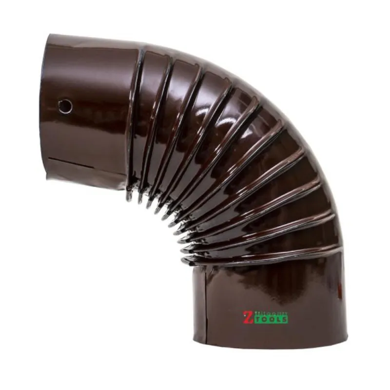 Cot pentru Evacuare Fum, Diametru 120 mm, Emailat