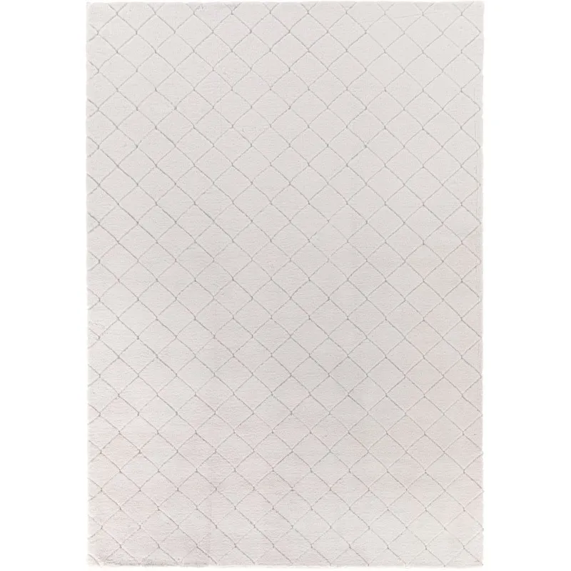 Covor Antiderapant, 120 x 160 cm, Crem, Model Blanita Lop Grofat 050