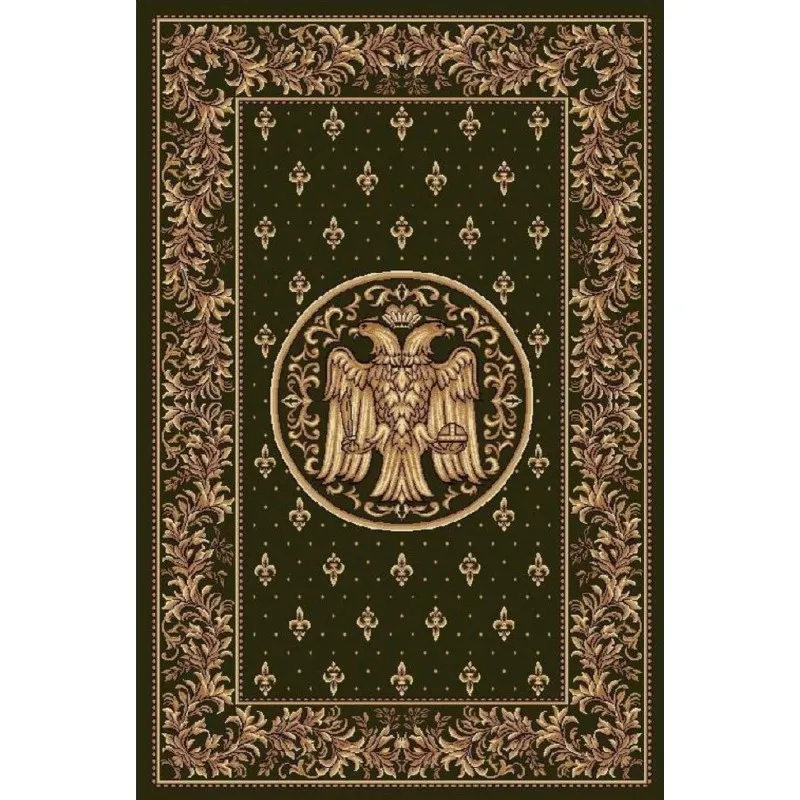 Covor Bisericesc Dreptunghiular, 200 x 300 cm, Verde, Lotos 15032/310