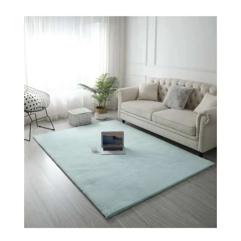 Covor Blanita Menta, Antiderapant, 80 cm x 150 cm, Soft Lop