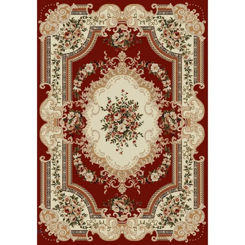 Covor Clasic Cocor Rosu, Dreptunghiular, 60 cm x 100 cm, Lotos 503/220