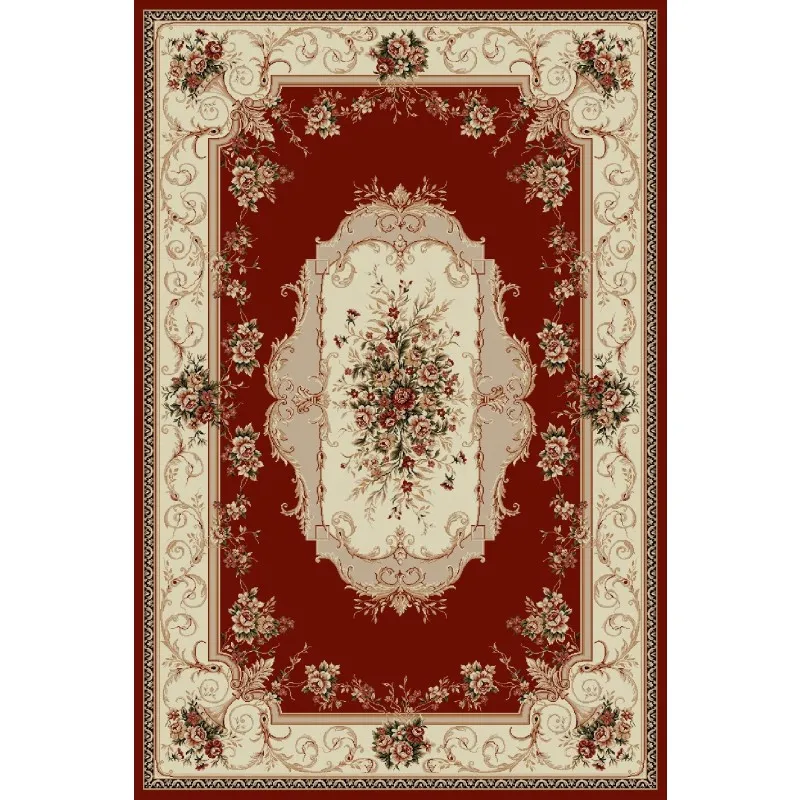 Covor Dreptunghiular, 100 x 200 cm, Rosu, Lotos 507