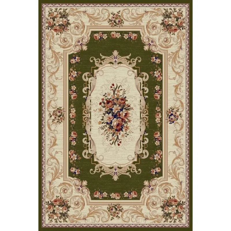 Covor Dreptunghiular, 100 x 300 cm, Verde, Lotos 535