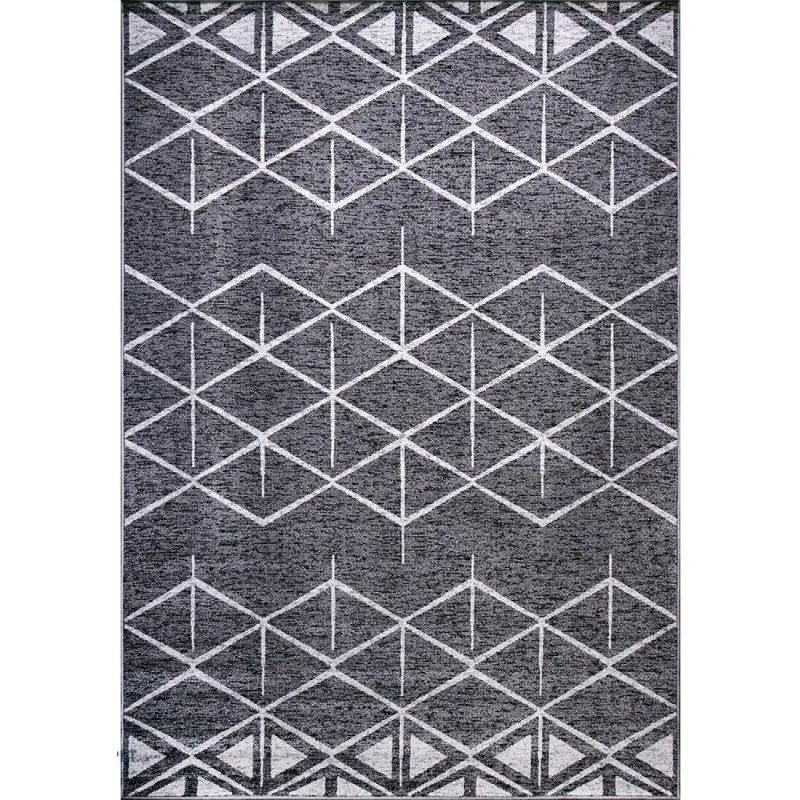 Covor Dreptunghiular, 120 x 170 cm, Gri, Kolibri 11258