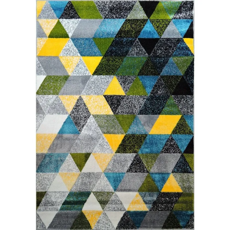 Covor Dreptunghiular, 120 x 170 cm, Multicolor, Kolibri Model Shapes 11151