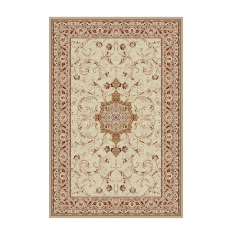 Covor Dreptunghiular, 150 x 230 cm, Bej / Crem, Model Lotos