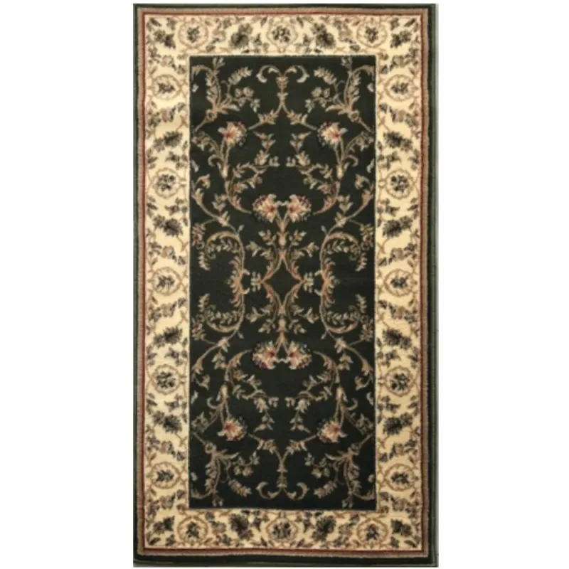 Covor Dreptunghiular, 150 x 230 cm, Verde / Crem, Lotos 523