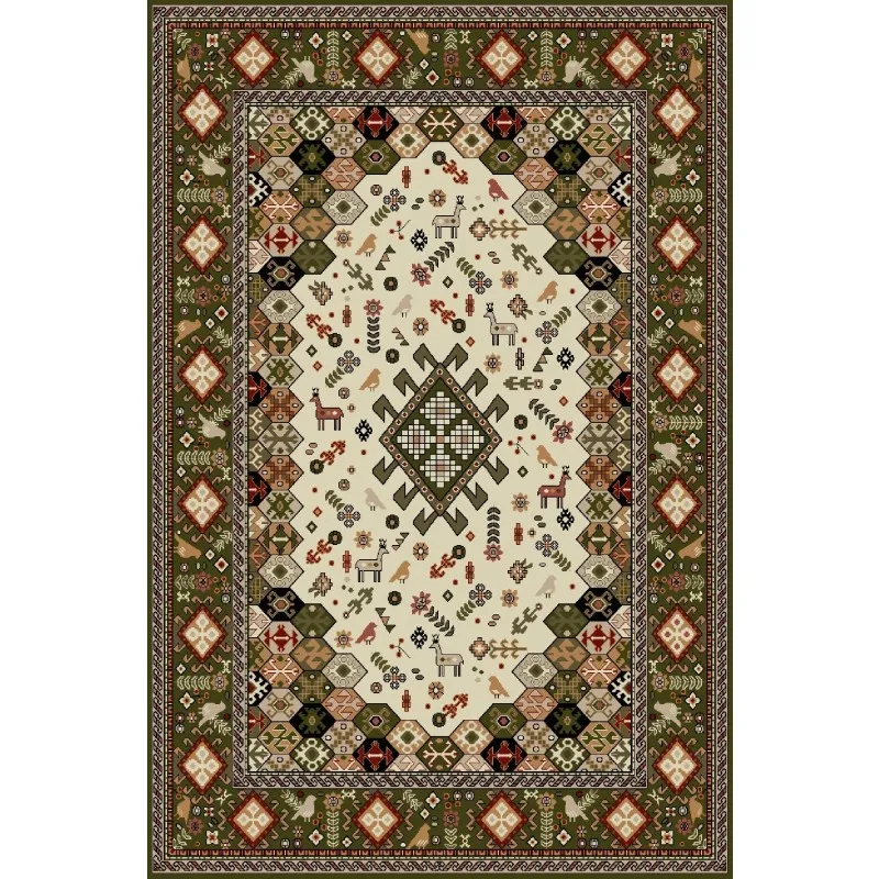 Covor Dreptunghiular, 150 x 230 cm, Verde, Lotos 1535