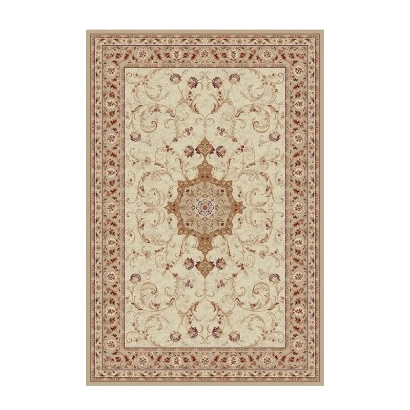 Covor Dreptunghiular, 150 x 300 cm, Bej / Crem, Model Lotos