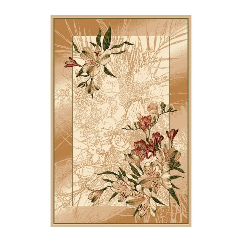 Covor Dreptunghiular, 80 x 150 cm, Crem / Bej, Lotos 1563-100