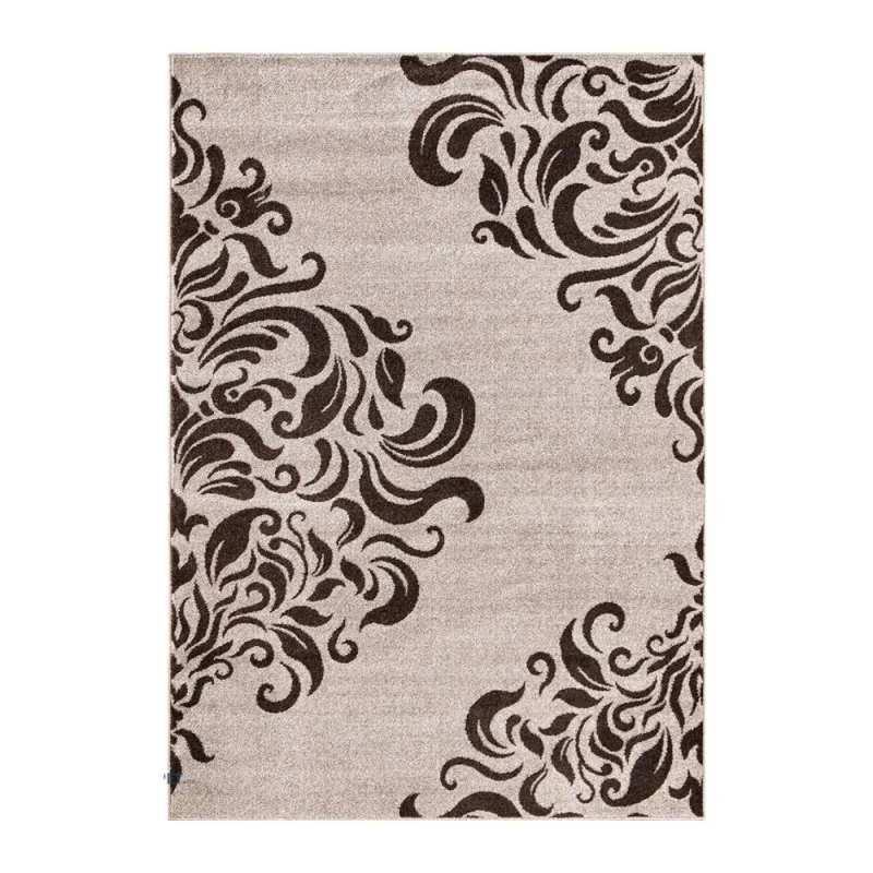 Covor Modern Mira 24031, Crem / Maro, 160 x 230 cm, 1520 gr/mp