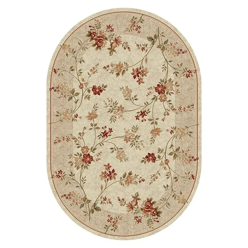 Covor Oval, 150 x 230 cm, Crem, Lotos 551
