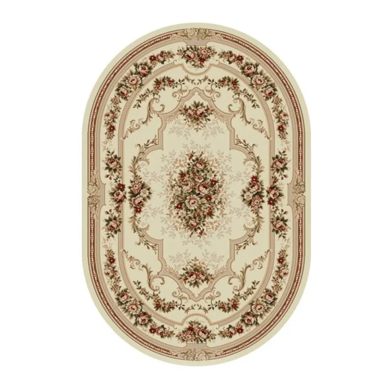 Covor Oval, 80 x 150 cm, Crem, Lotos 574/100
