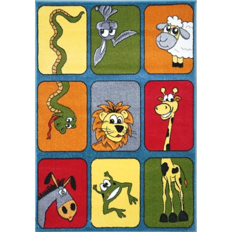 Covor pentru Copii, 120 x 170 cm, Multicolor, Kolibri 11380