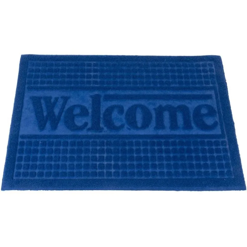 Covor pentru Usa de Intrare, 40 x 60 cm, Albastru