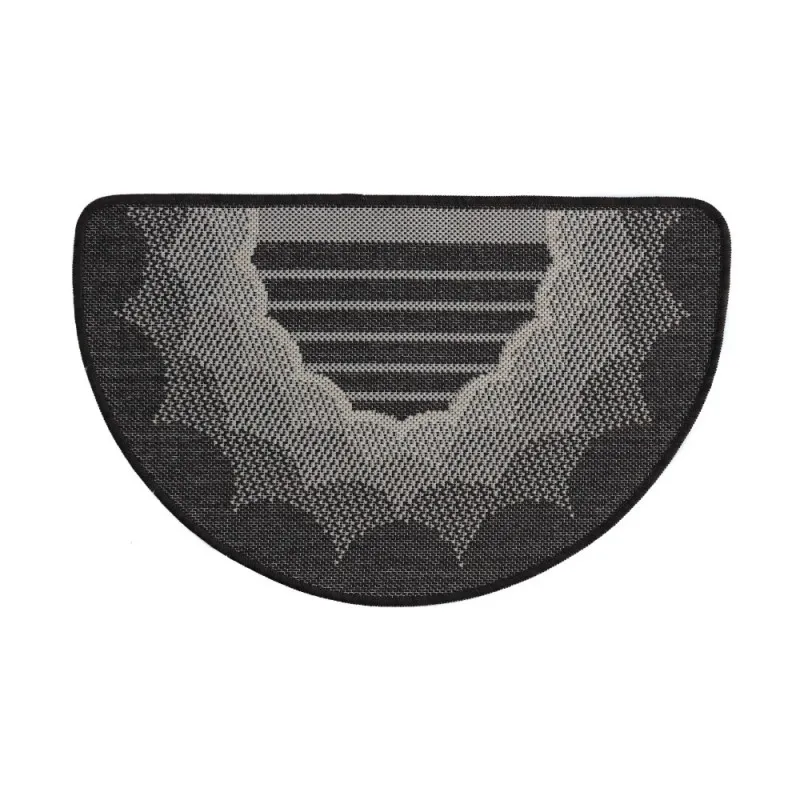Covor pentru Usa de Intrare, Negru, 50 x 80 cm, Antiderapant, Model Flex