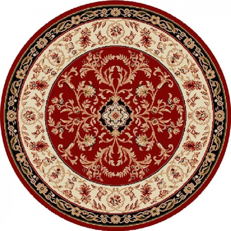 Covor Rotund, 100 x 100 cm, Grena, Model Lotos 523