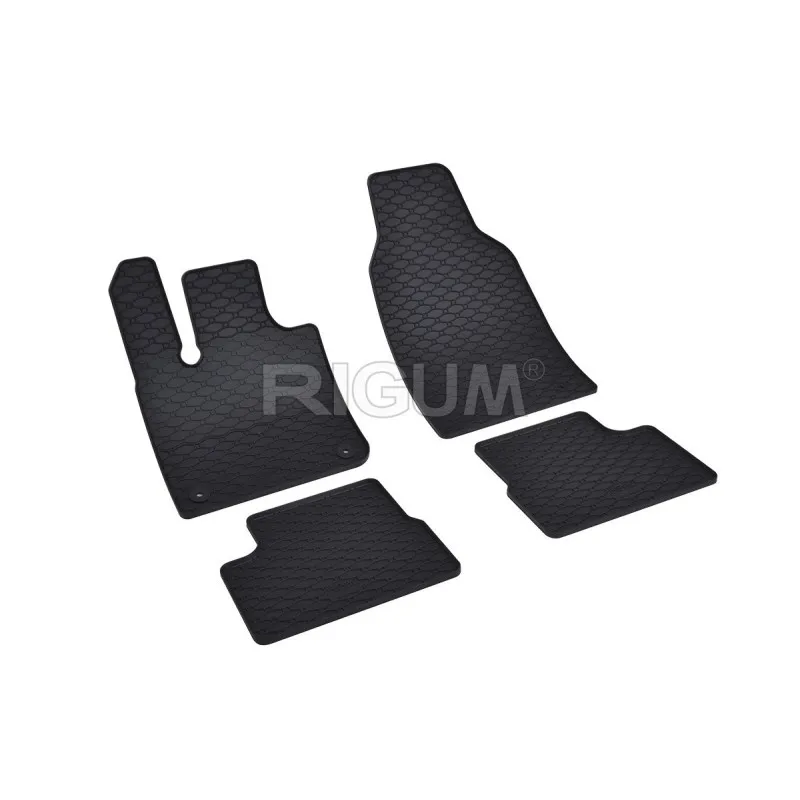 Covorase Auto Cauciuc Fiat 500e electric, 2020-prezent, Rigum