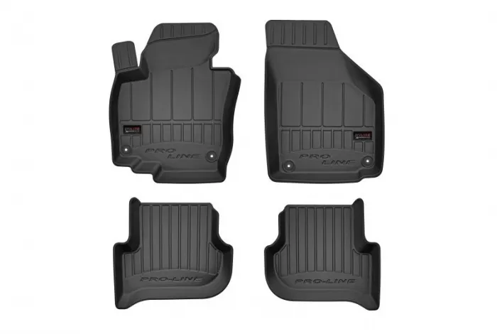 Covorase auto (set, cauciuc, 4 bucati, culoare negru) VW TOURAN intre 2003-2010