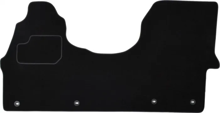 Covorase auto (set, velur, 4 bucati, culoare negru, 3 places in the fata) VW CRAFTER 30-35, CRAFTER 30-50 intre 2006-2016