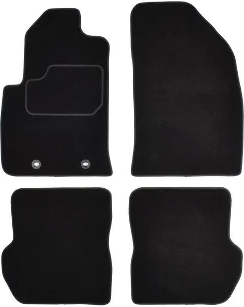 Covorase auto (set, velur, 4 bucati, culoare negru, 3 usi) FORD FIESTA V intre 2001-2008