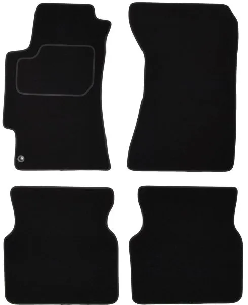 Covorase auto (set, velur, 4 bucati, culoare negru, 4 usi) SUBARU IMPREZA intre 2000-2009