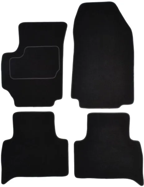 Covorase auto (set, velur, 4 bucati, culoare negru) FIAT CROMA dupa 2005