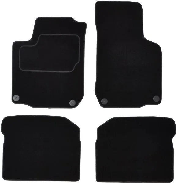 Covorase auto (set, velur, 4 bucati, culoare negru) VW GOLF IV intre 1997-2006