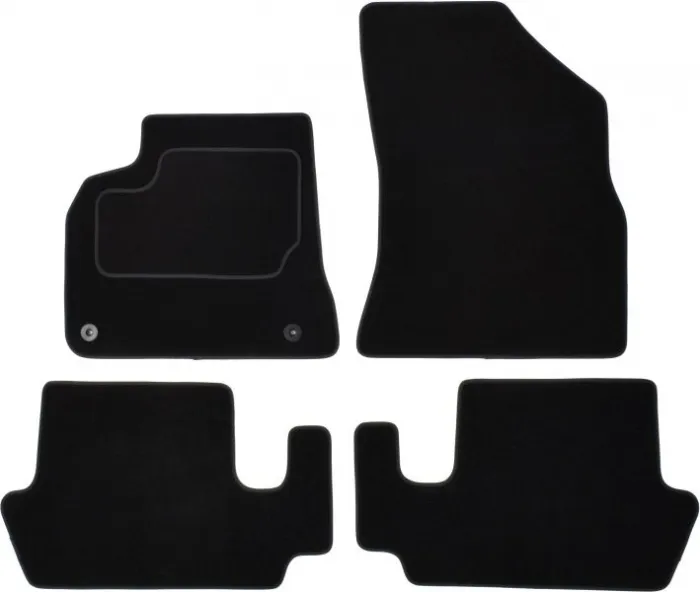 Covorase auto (set, velur, culoare negru) PEUGEOT 3008 intre 2009-2016