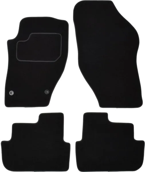Covorase auto (set, velur, culoare negru) PEUGEOT 308 CC intre 2009-2014