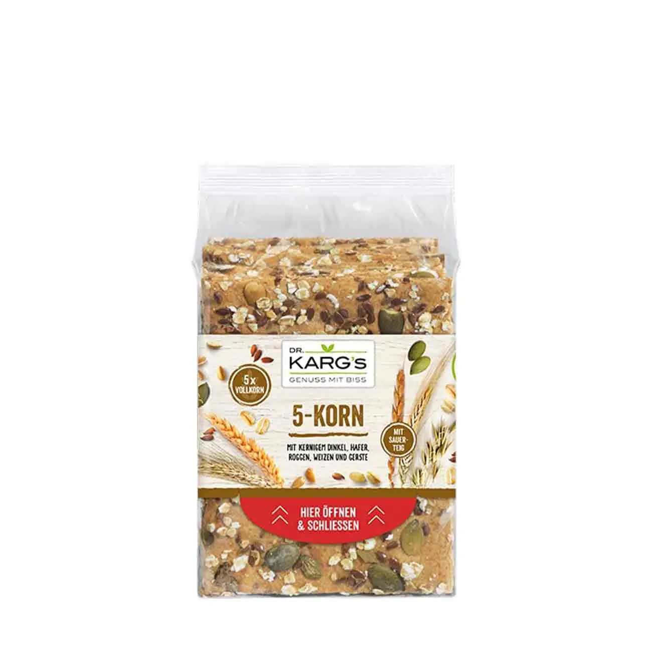 Crackers integral cu 5 cereale 200 gr