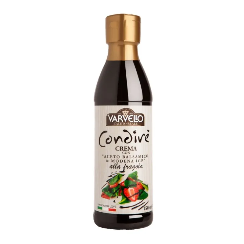 Crema de Otet Balsamic Capsuni, Varvello, 250 ml