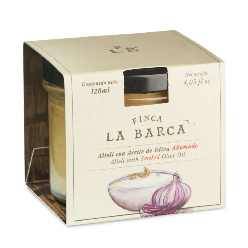 Crema de Usturoi cu Ulei de Masline Afumat, Finca La Barca, 120 ml