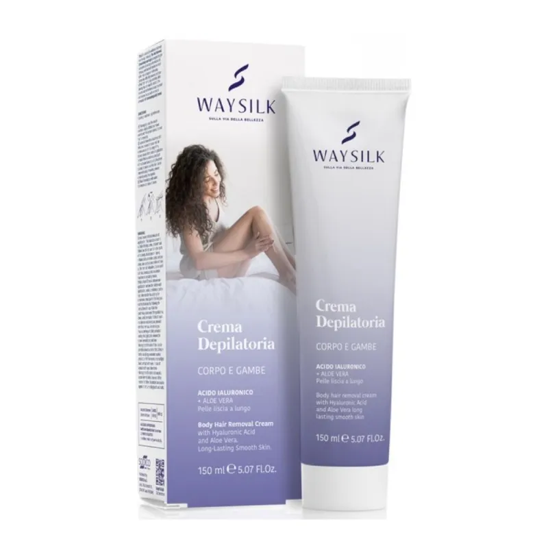 Crema Depilatoare pentru Corp si Picioare, Waysilk, 150 ml