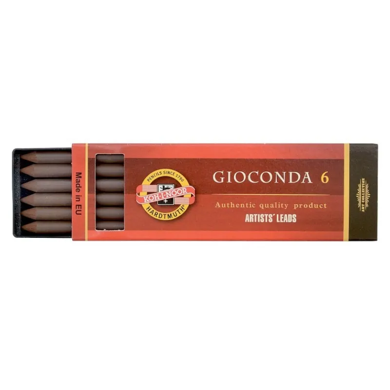 Creta Gioconda Sepia Maron, 6 Bucati