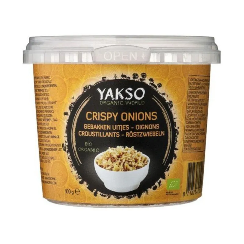 Crispy Bio din Ceapa Crocanta, Yakso, 100 g