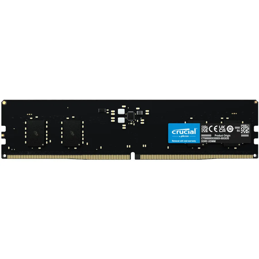 CRUCIAL Memorie Crucial, 8GB DDR5, 4800MHz CL40