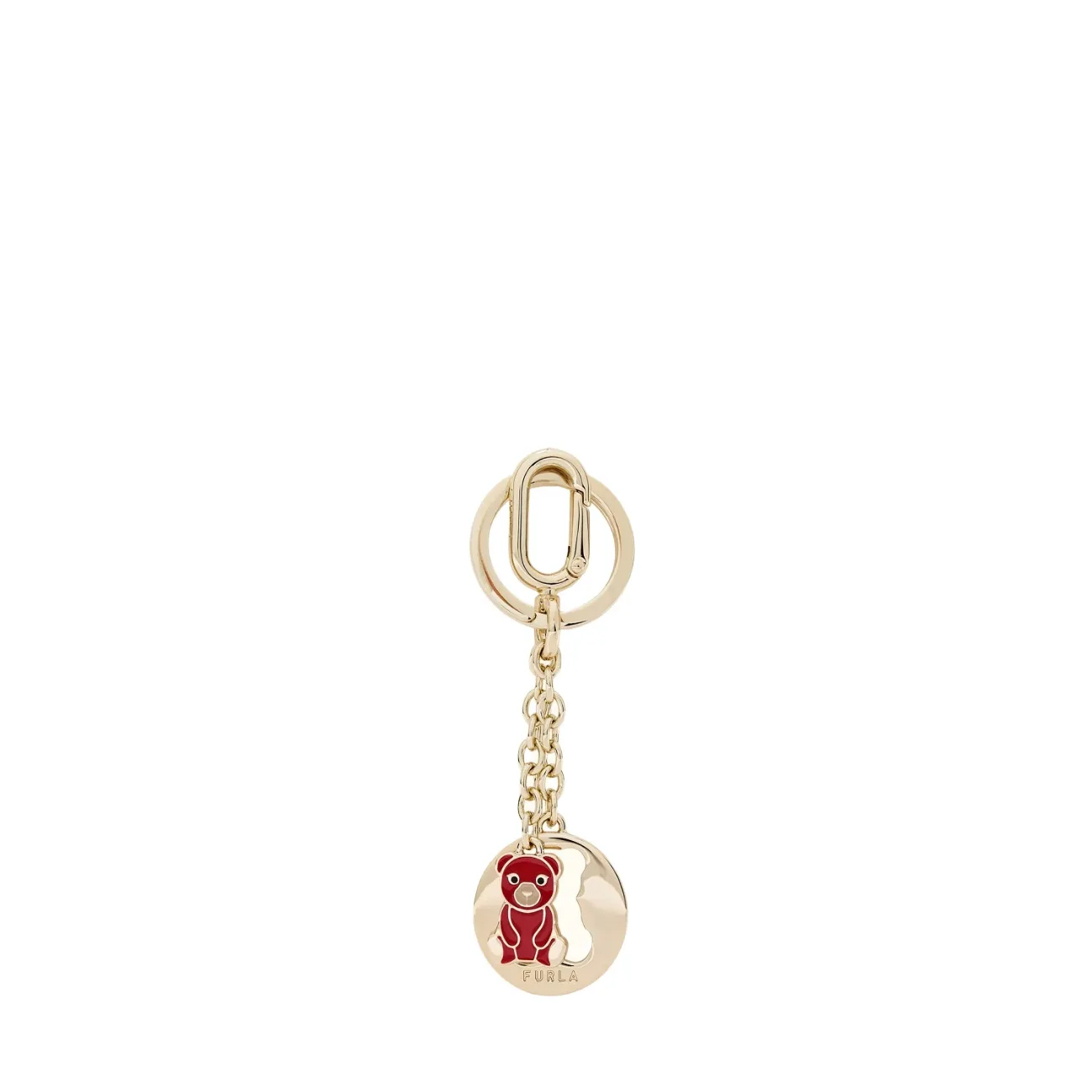 Crystal bear keyring m1 red