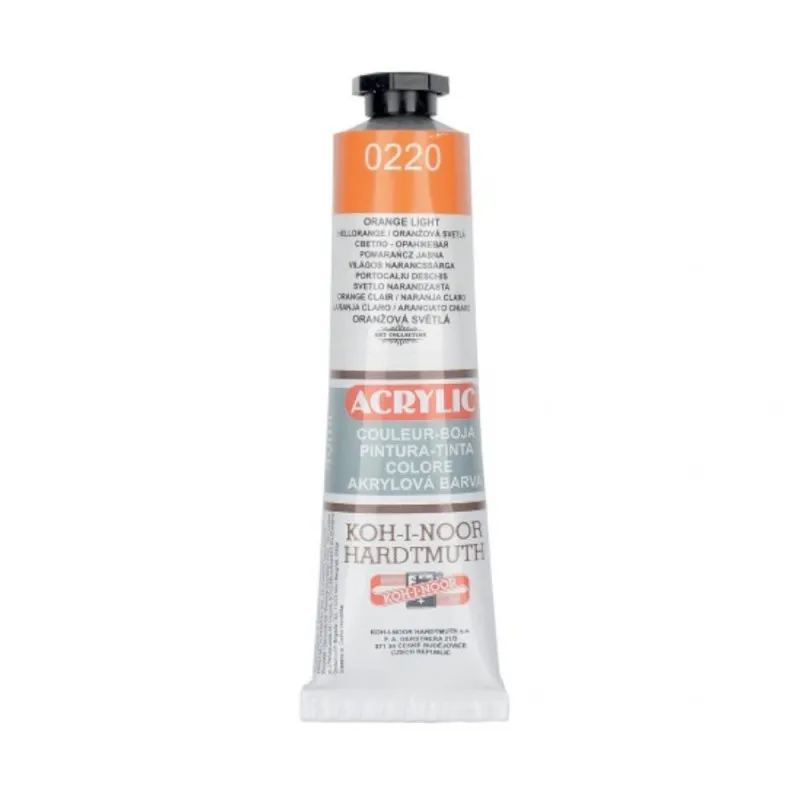 Culoare Acril, Orange Deschis, 40 ml